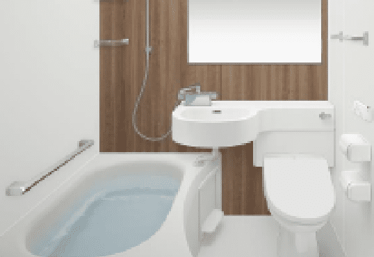 PLAN-A Housetecシステムバスルーム(3色）